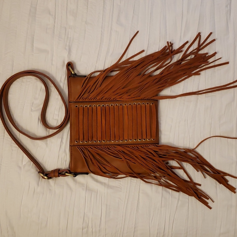 Antik Kraft Western Style Crossbody with Fringe
